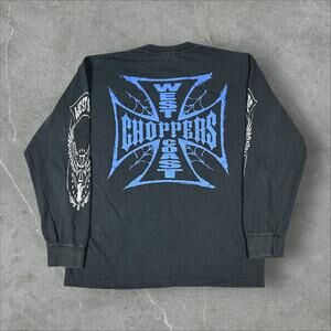Vintage West Coast Choppers Jesse Who Size XL Single Stitch Reprint Longsleeve